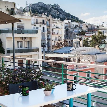 Апартаменты Bright Apt. With Lovely View In Lycabettus! Афины Экстерьер фото
