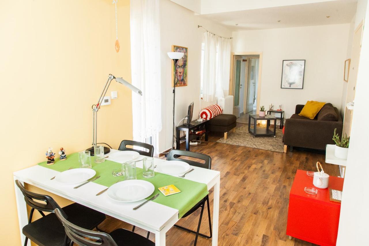 Апартаменты Bright Apt. With Lovely View In Lycabettus! Афины Экстерьер фото